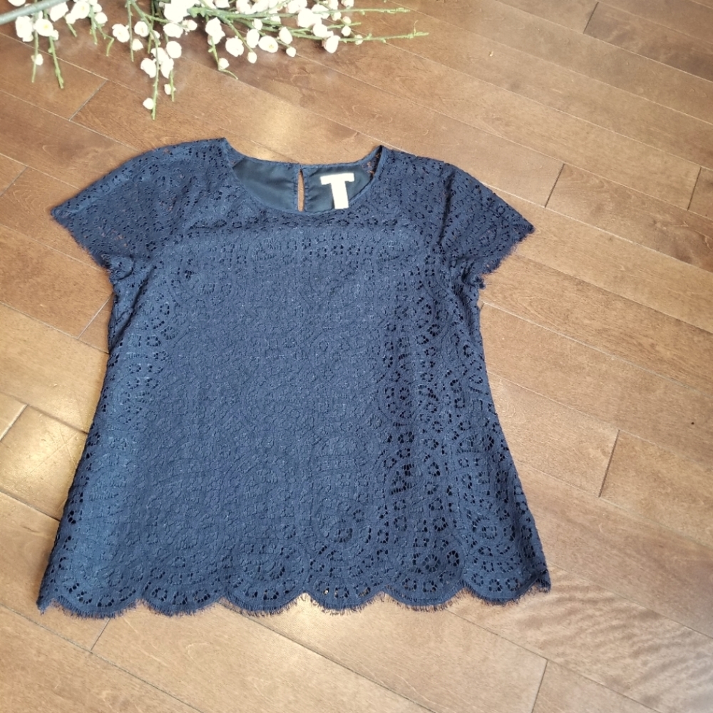 J. Crew Lace top.